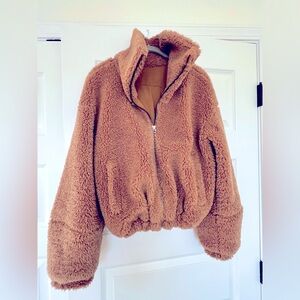 Lululemon Cinchable Fleece Zip Up